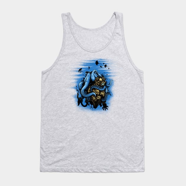 Deep Water Mystery Tank Top by medabdallahh8